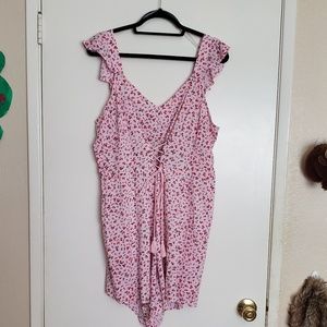 BNWT Arizona Jean's XXL jumper pink floral CUTE!!!